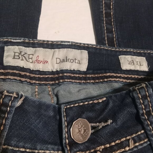 BKE Women's Dakota Boot Cut Jeans 28XL ABK343 - Picture 6 of 8
